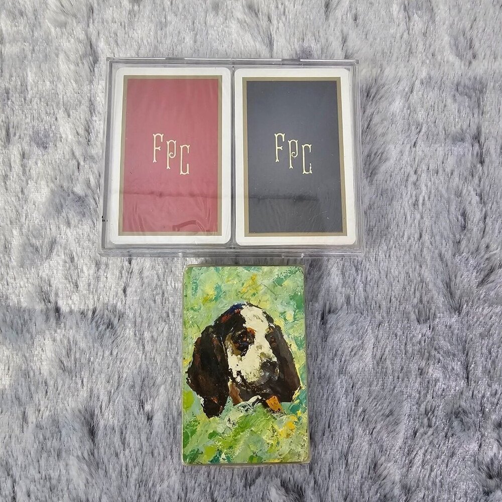 NEW Lot of 3 Stardust Playing Cards Plastic Coated Vintage USA